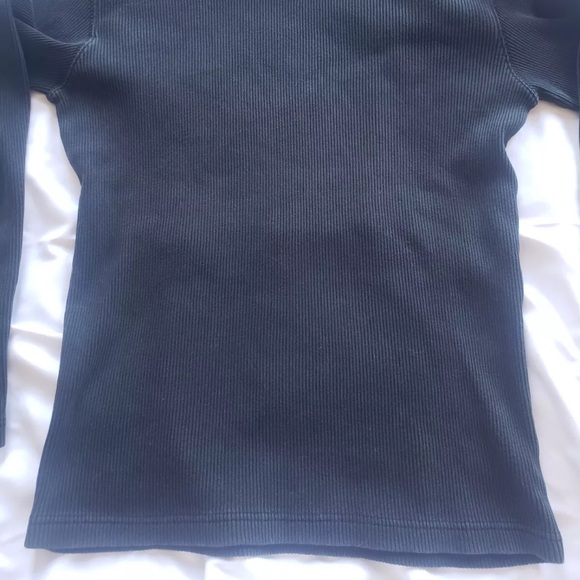 RRL Double RL Ralph Lauren Thermal Waffle Knit Turtle Neck Sweater Mens Large L - Picture 11 of 15